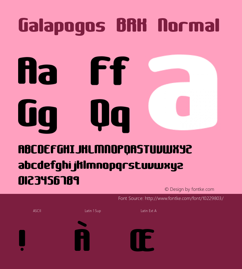 Galapogos BRK Normal Version 1.02图片样张