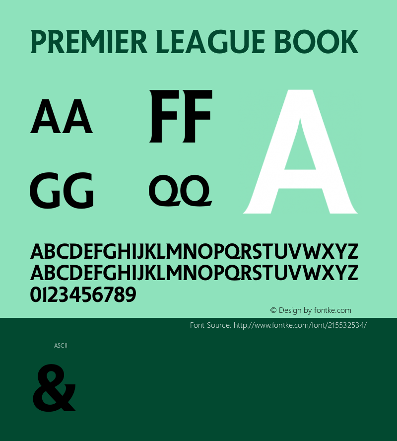 Premier League Version 1.0图片样张
