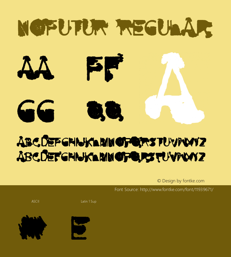 NOFUTUR Regular Version 1.000图片样张