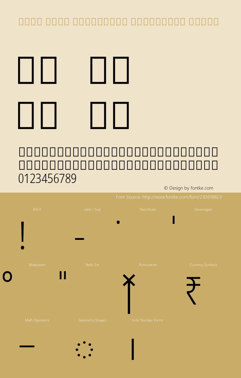 Noto Sans Malayalam Condensed Light Version 2.101; ttfautohint (v1.8) -l 8 -r 50 -G 200 -x 14 -D mlym -f none -a qsq -X 