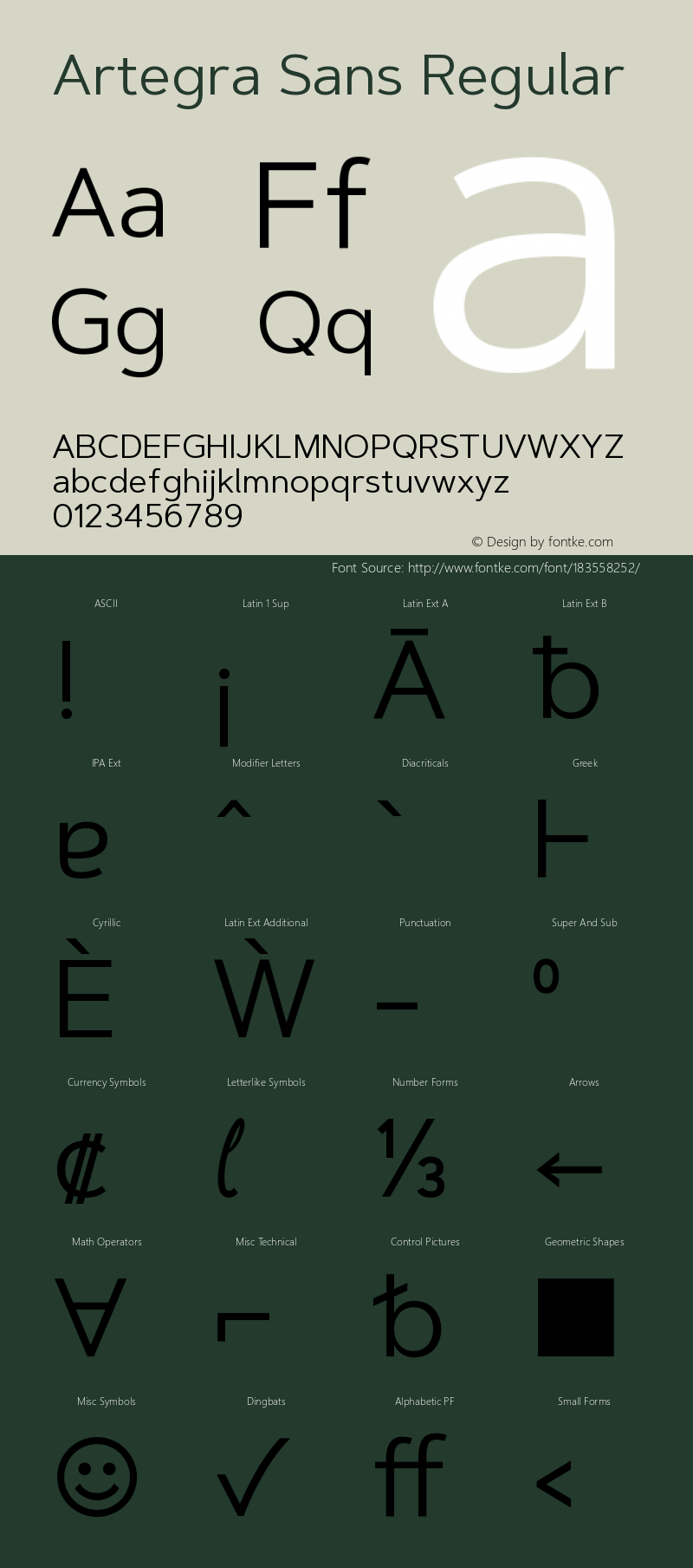 ArtegraSans-Regular Version 1.00;com.myfonts.easy.artegra.artegra-sans.regular.wfkit2.version.4Kpw图片样张