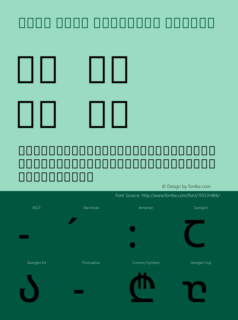 Noto Sans Georgian Medium Version 2.001; ttfautohint (v1.8.3) -l 8 -r 50 -G 200 -x 14 -D geor -f none -a qsq -X 