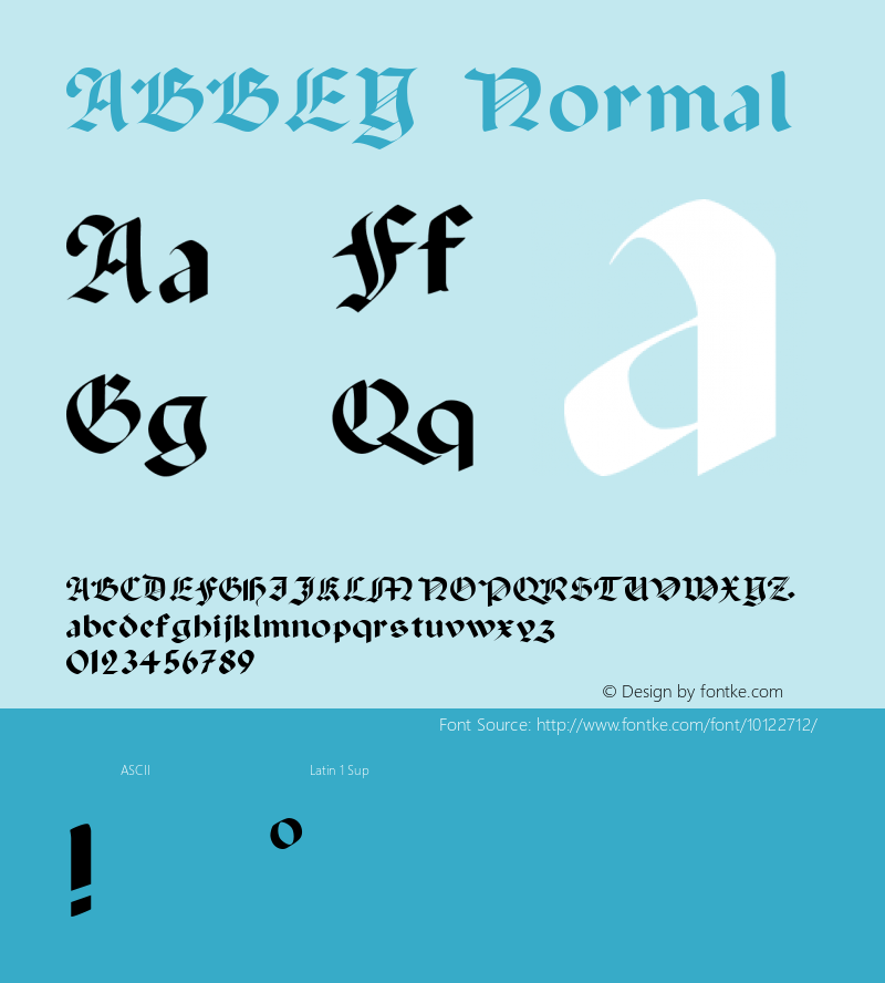 ABBEY Normal . . . .图片样张