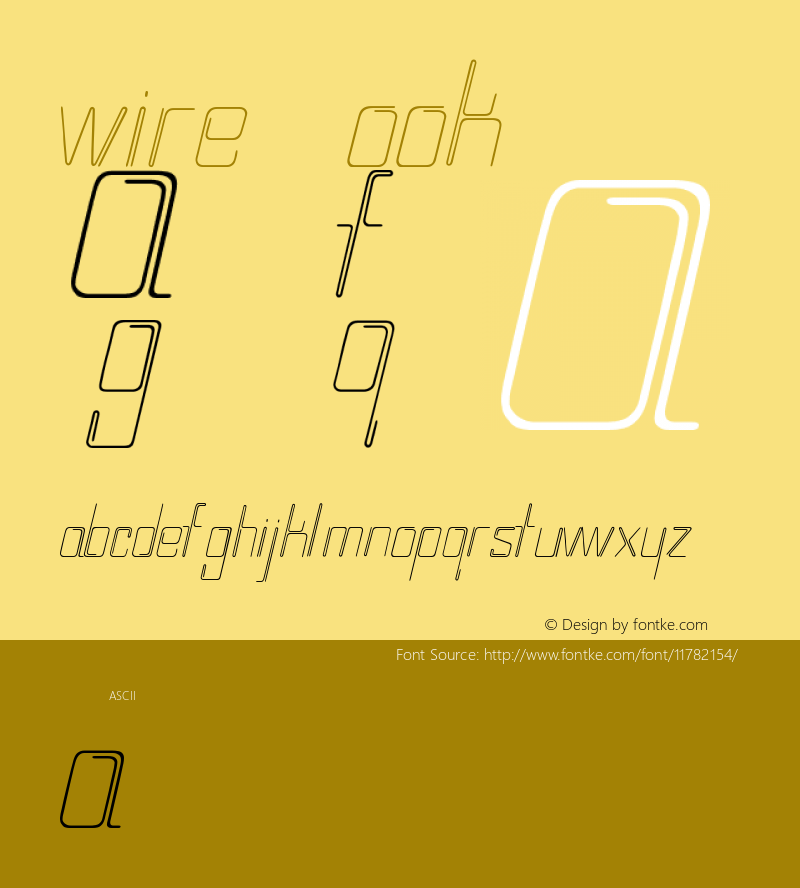 wire Book Version 1.0图片样张