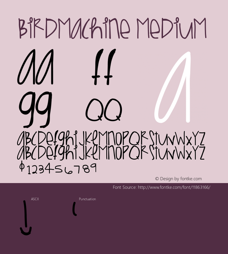 BirdMachine Medium Version 001.000图片样张