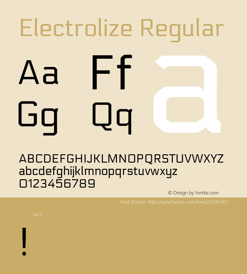 Electrolize Version 1.0图片样张