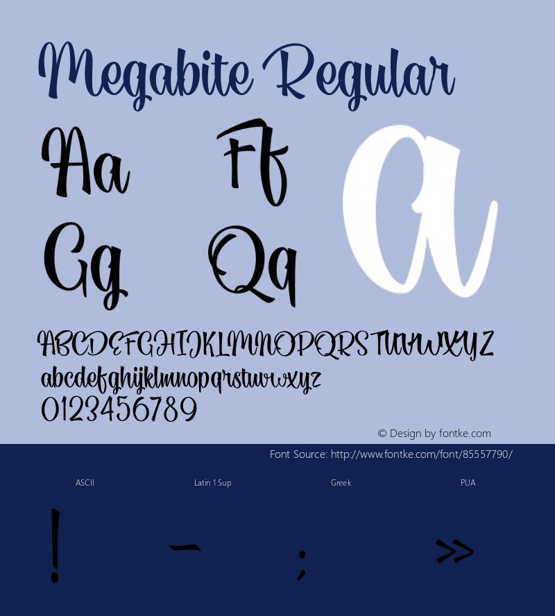 Megabite Version 1.00;图片样张