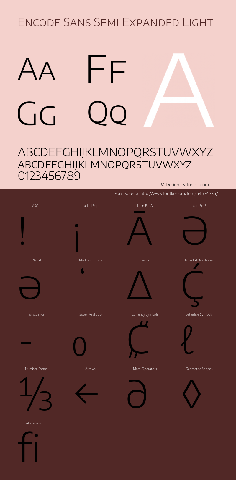 Encode Sans Semi Expd Lght Version 3.000; ttfautohint (v1.8.2) -l 8 -r 50 -G 200 -x 14 -D latn -f none -a nnn -X 