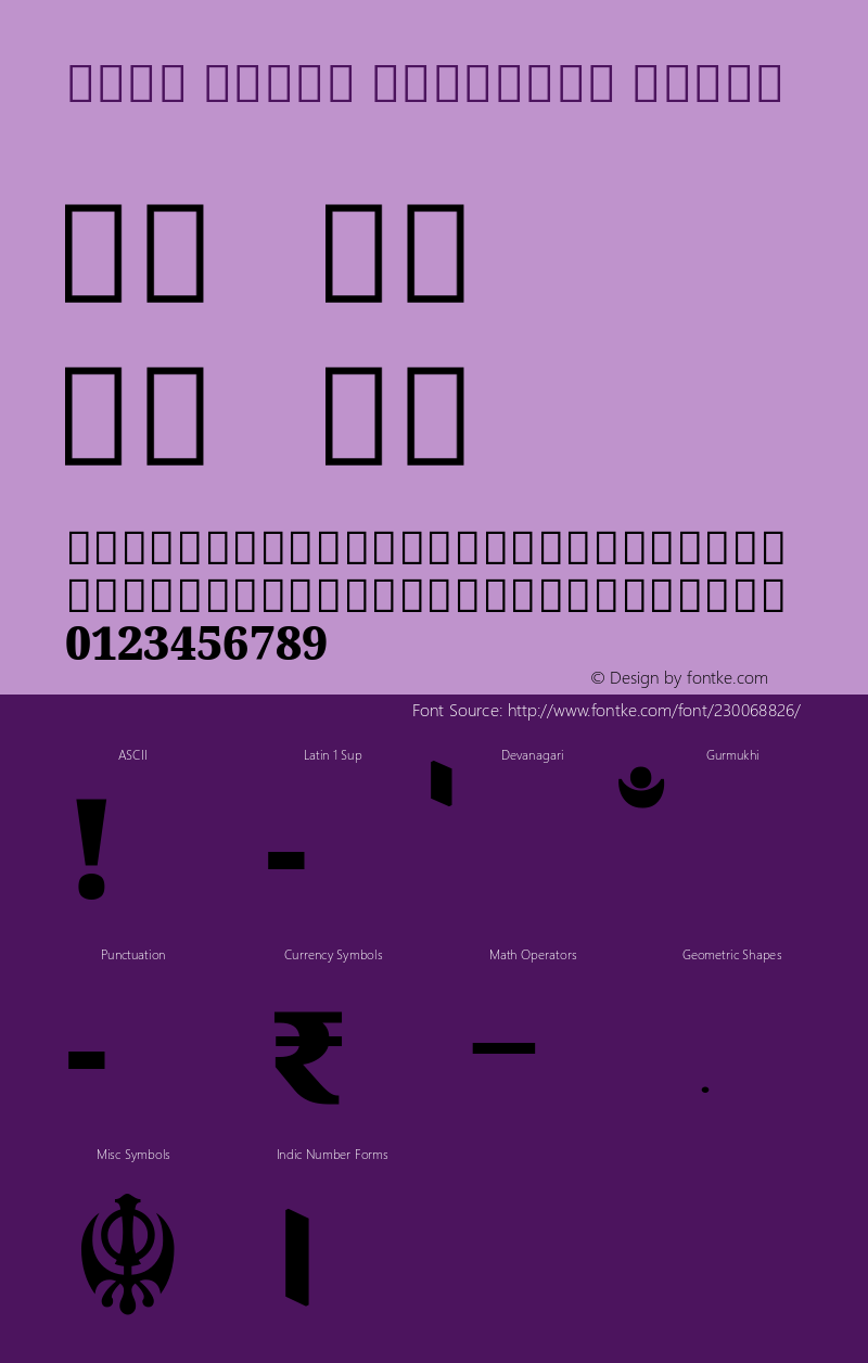 Noto Serif Gurmukhi Black Version 2.001; ttfautohint (v1.8) -l 8 -r 50 -G 200 -x 14 -D guru -f none -a qsq -X 