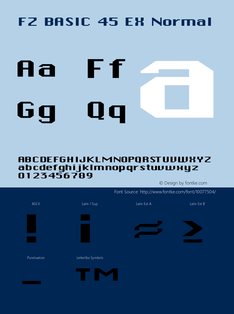 FZ BASIC 45 EX Normal 1.000图片样张