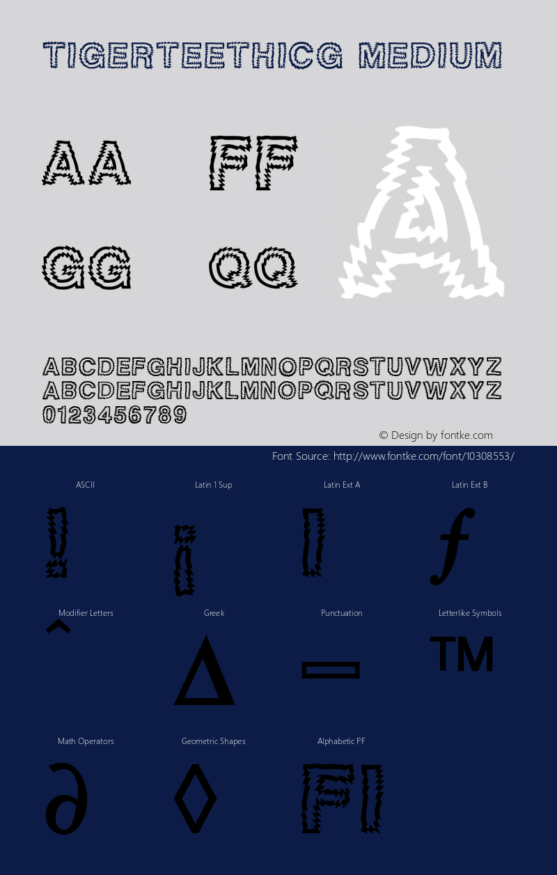 TigerteethICG Medium 001.000图片样张