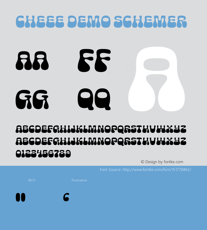 Cheee Demo Schemer Version 1.000;PS 1.3;hotconv 16.6.54;makeotf.lib2.5.65590图片样张