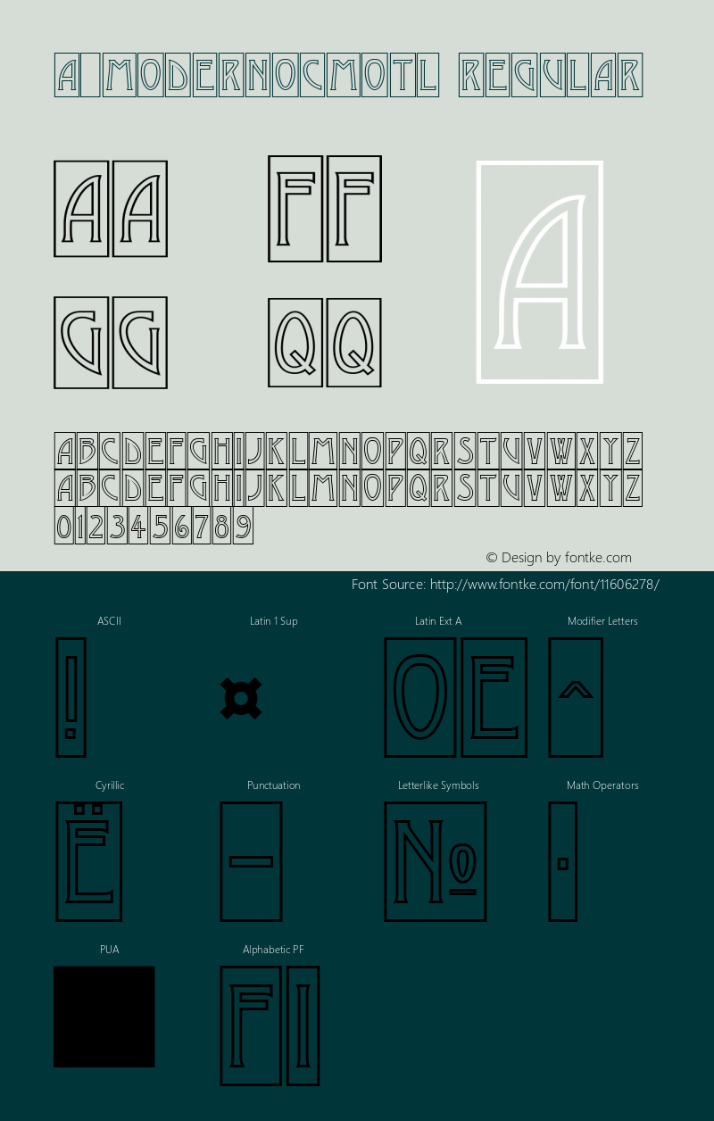 a_ModernoCmOtl Regular 01.02图片样张