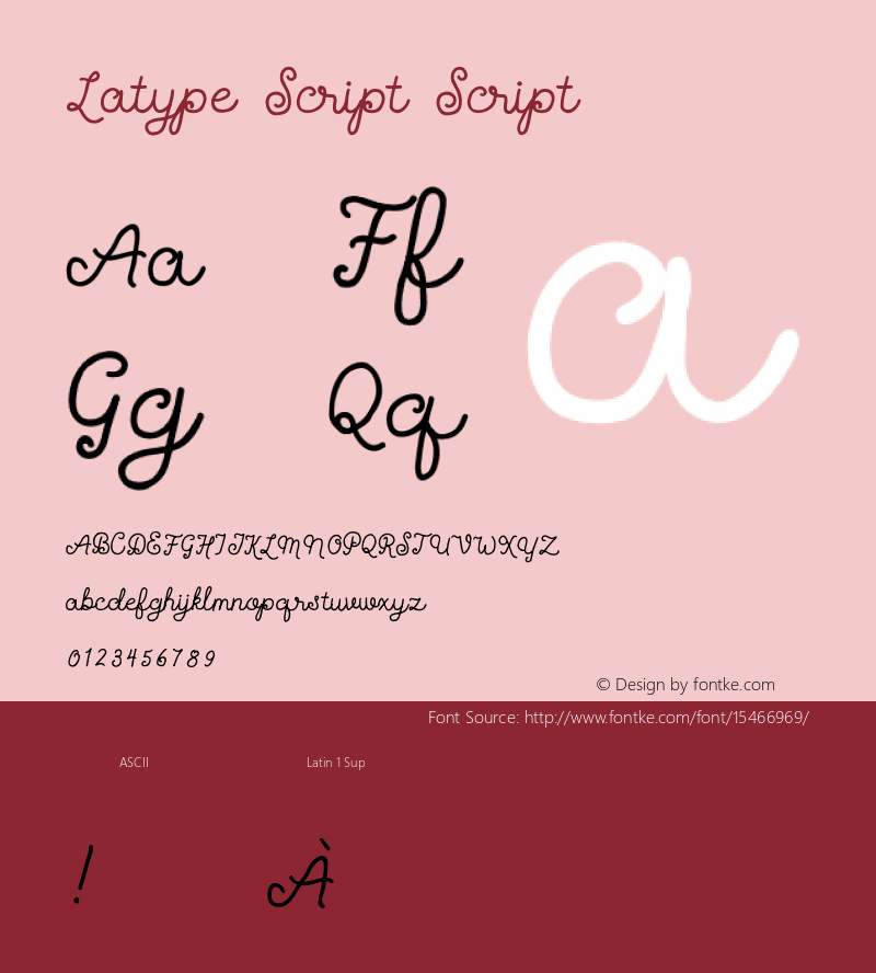 Latype Script Script Version 001.000图片样张