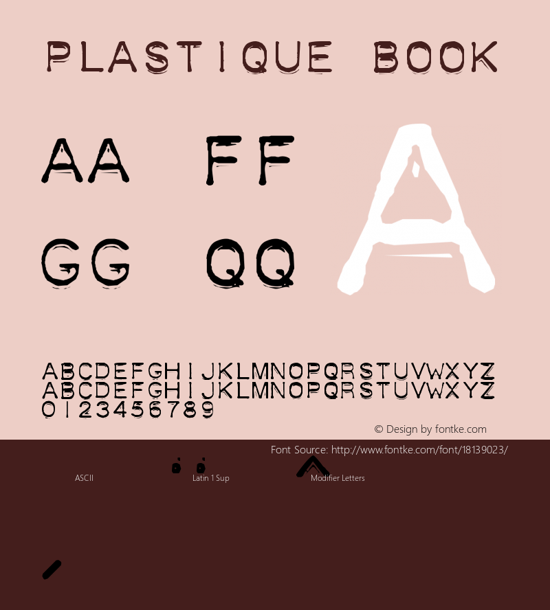 Plastique Book Version 1.0 Mon Apr 19 16:37图片样张