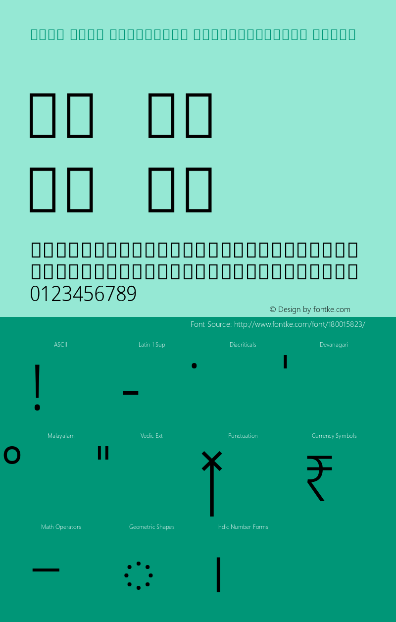 Noto Sans Malayalam SemiCondensed Light Version 2.101; ttfautohint (v1.8.2) -l 8 -r 50 -G 200 -x 14 -D mlym -f none -a qsq -X 