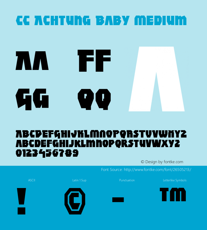 CCAchtungBabyMedium 001.000图片样张