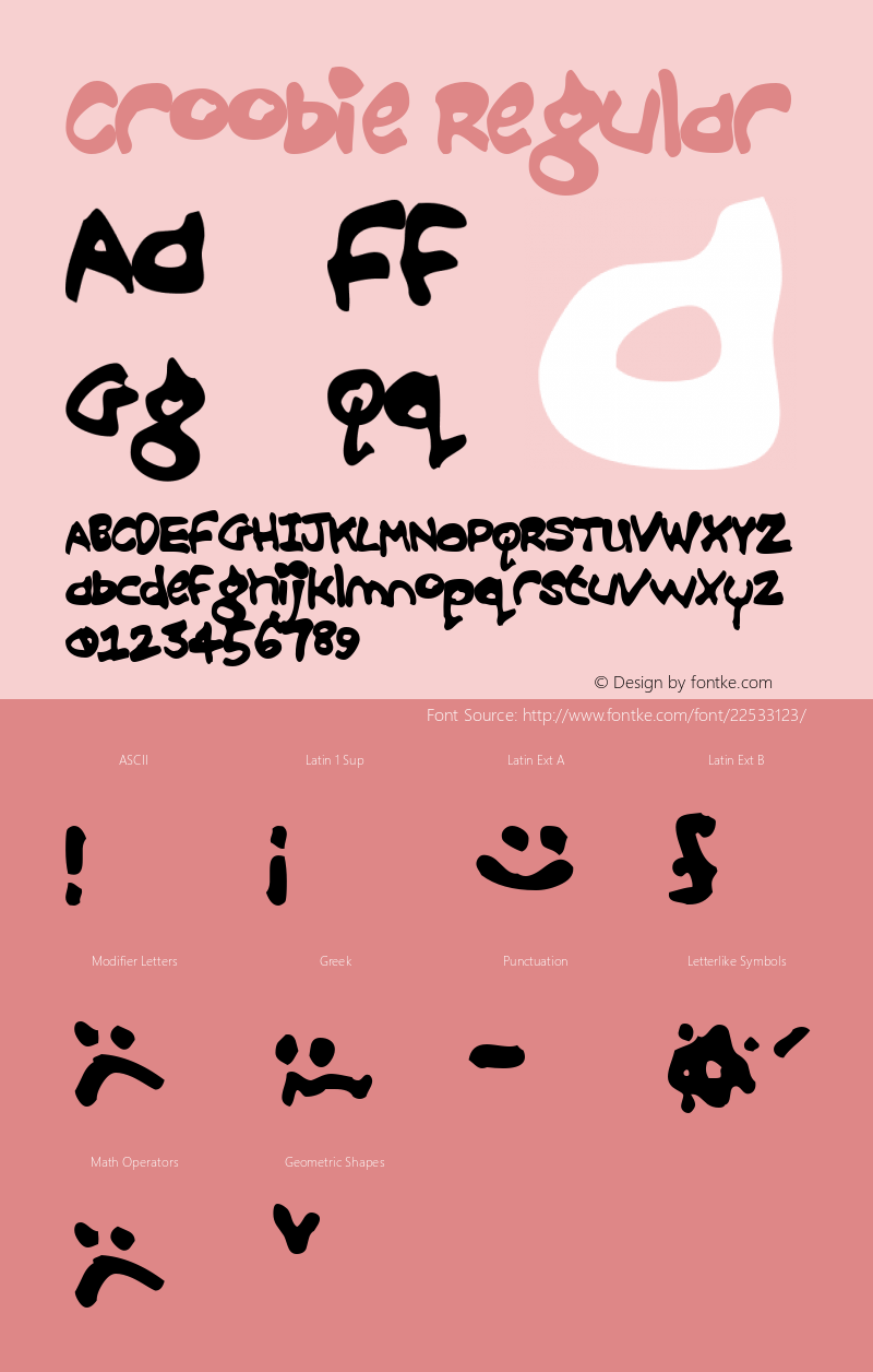 Croobie Macromedia Fontographer 4.1.2 12/25/98图片样张
