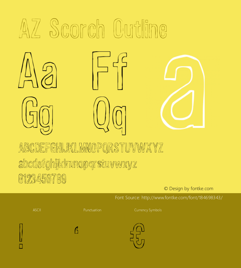 AZScorch-Outline 0.000图片样张