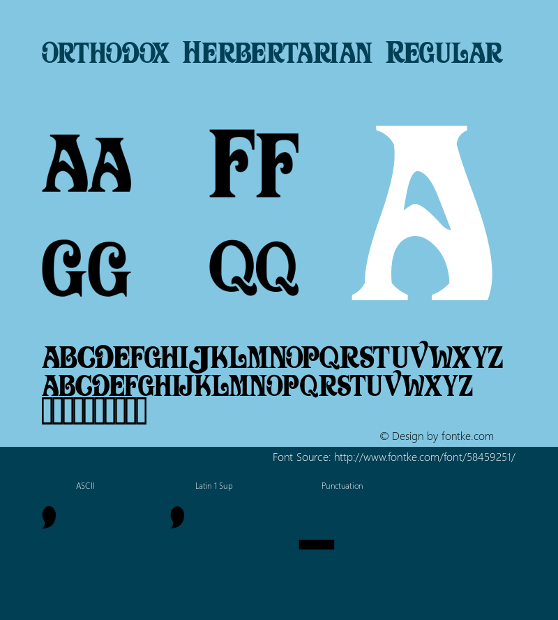 Orthodox Herbertarian Version 1.00 25th February, 2009, initial release图片样张