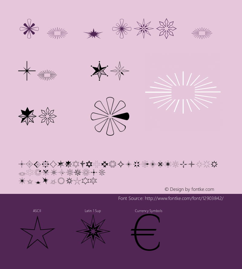 Stars2 Regular OTF 1.0;PS 0.000;Core 116;AOCW 1.0 161图片样张