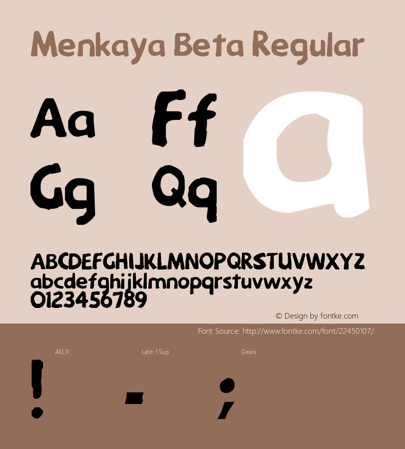 Menkaya Beta Version 1.00 July 8, 2010, initial release图片样张