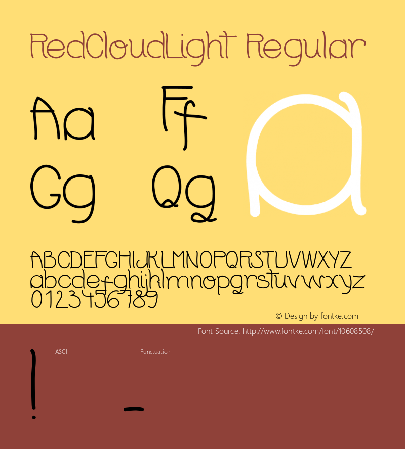 RedCloudLight Regular Version 1.00 2014图片样张