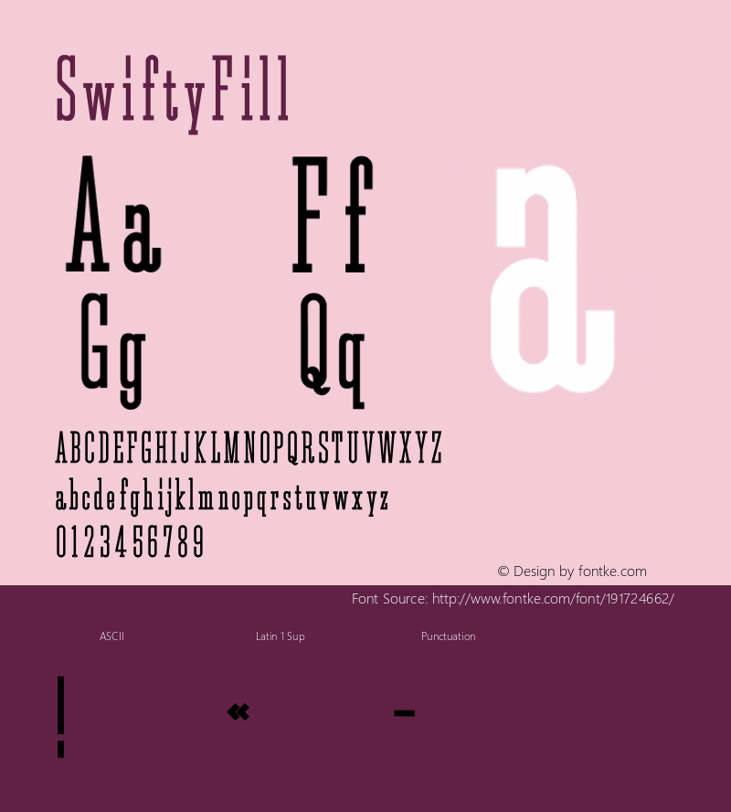 ☞SwiftyFill 001.001;com.myfonts.matchandkerosene.swifty.fill.wfkit2.3CJK图片样张