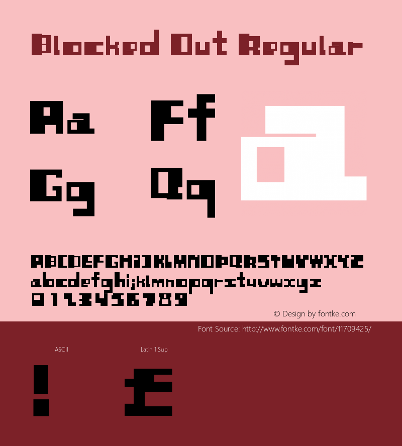 Blocked Out Regular Version 1.00 2012图片样张