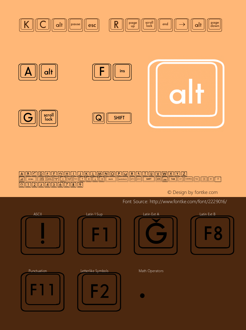 KCaps Regular Converted from c:\4-lba-tt\KCAPS.TF1 by ALLTYPE图片样张