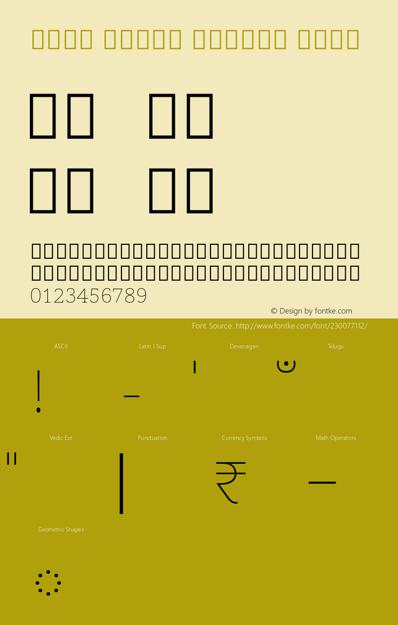 Noto Serif Telugu Thin Version 2.002; ttfautohint (v1.8) -l 8 -r 50 -G 200 -x 14 -D telu -f none -a qsq -X 