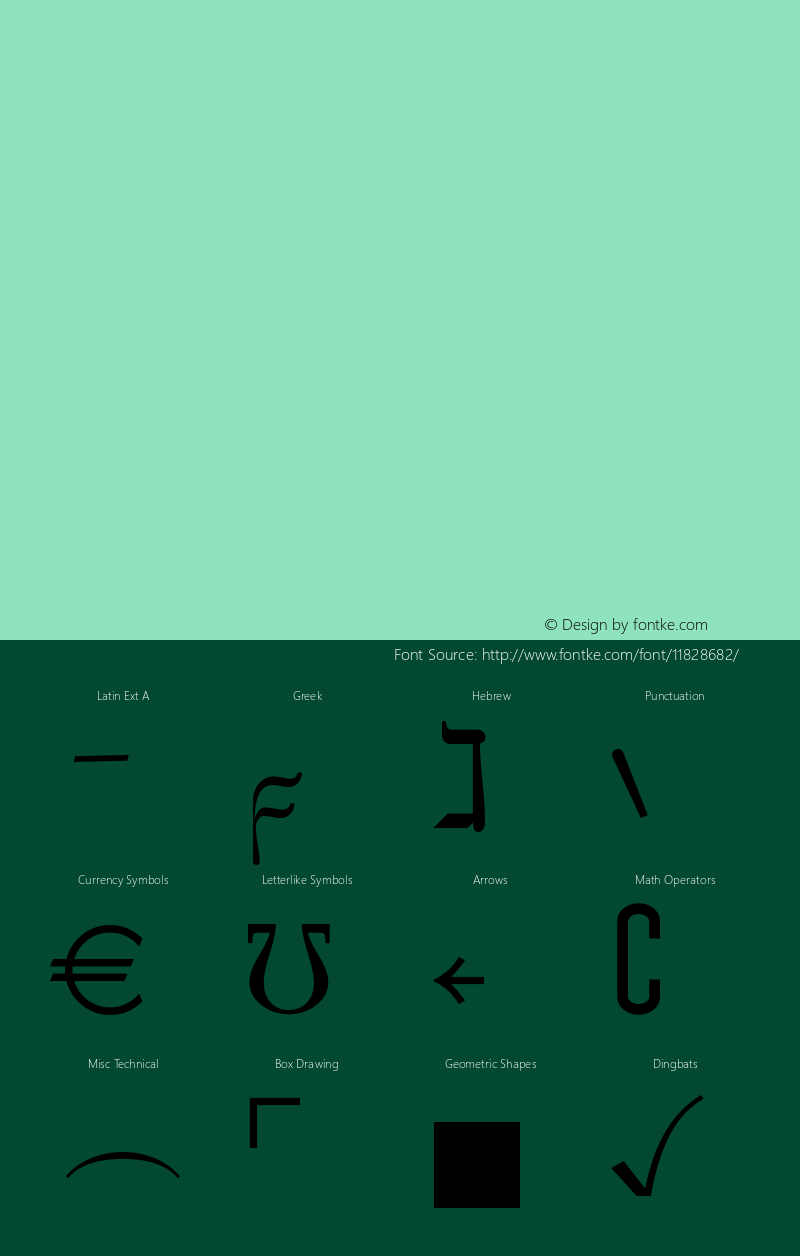 MathDesign-GM GM-Regular-MathDesignSymbolA-10 Version 001.001图片样张