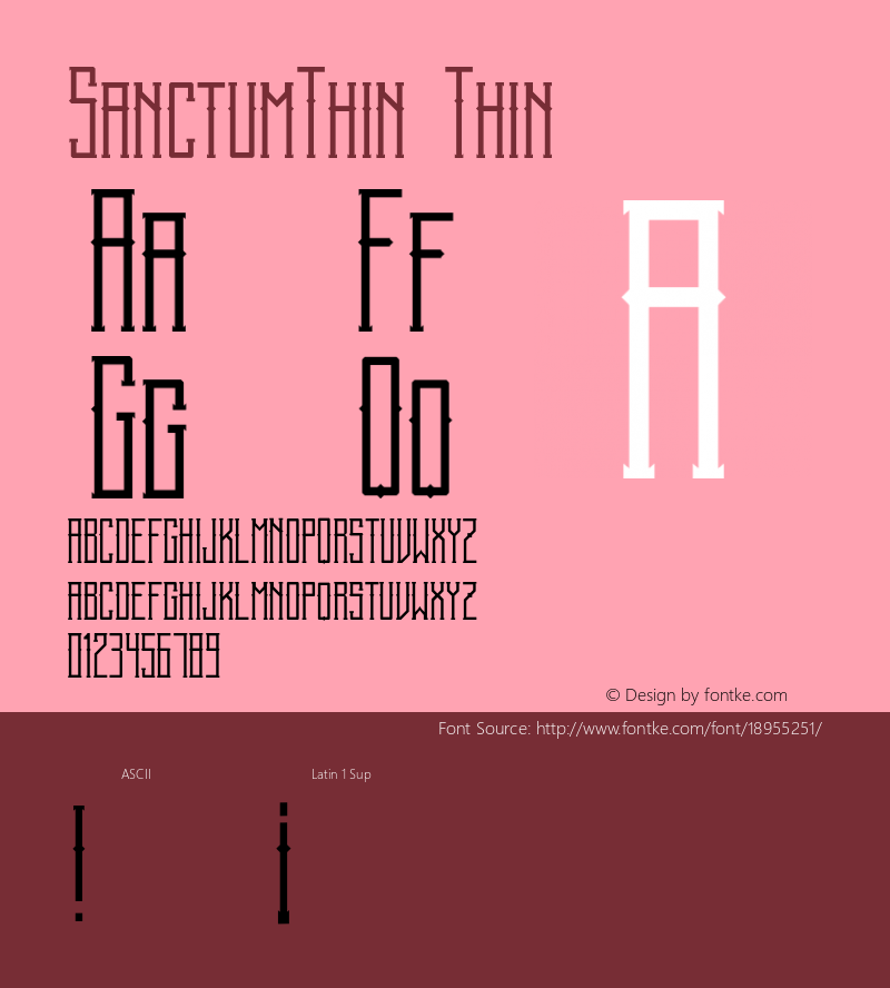 SanctumThin Thin Version 001.000 图片样张