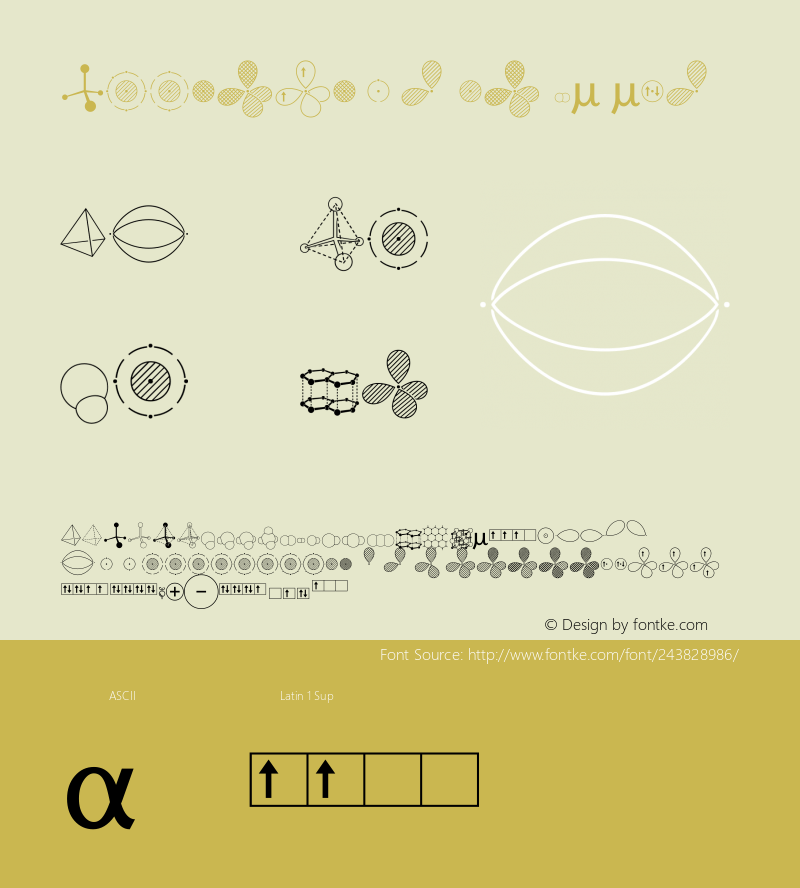 Chemsymbols LT Two Version 1.001图片样张