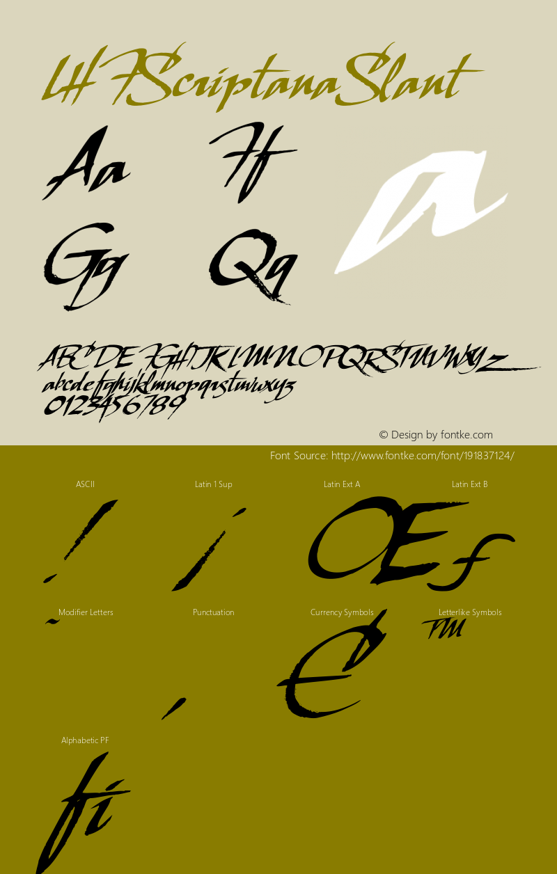 ☞LHF Scriptana Slant (1.0) ;com.myfonts.letterheadfonts.lhf-scriptana-regular.slant.wfkit2.3Apn图片样张