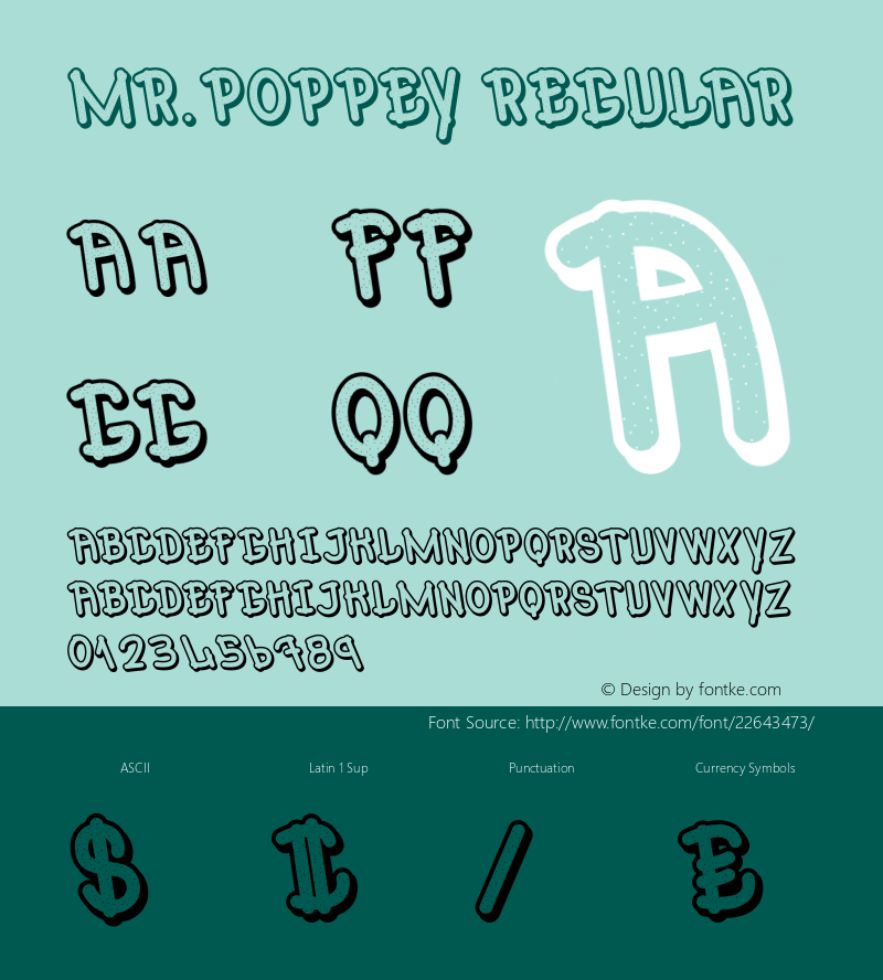 Mr.Poppey Version 001.000图片样张