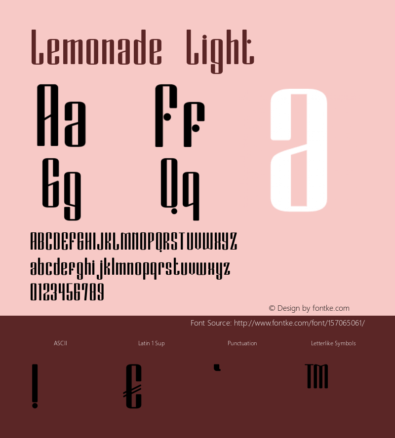 Lemonade Light Version 1.000图片样张