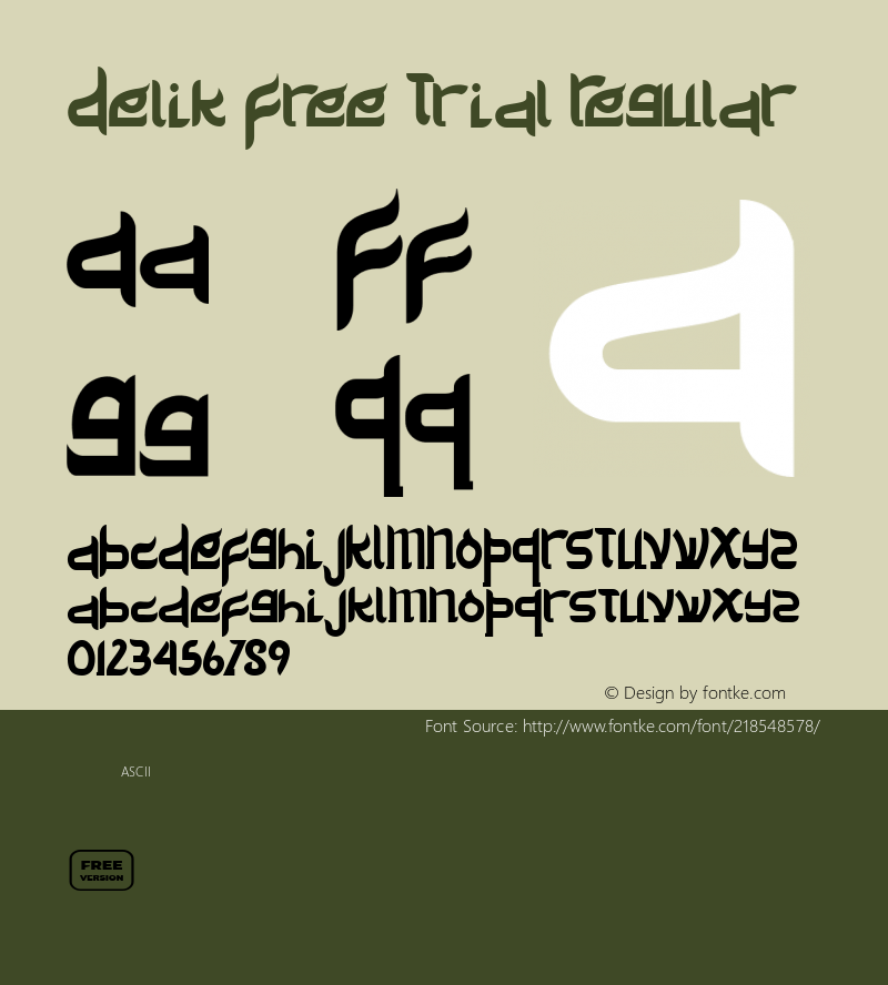 Delik Free Trial Version 1.000图片样张