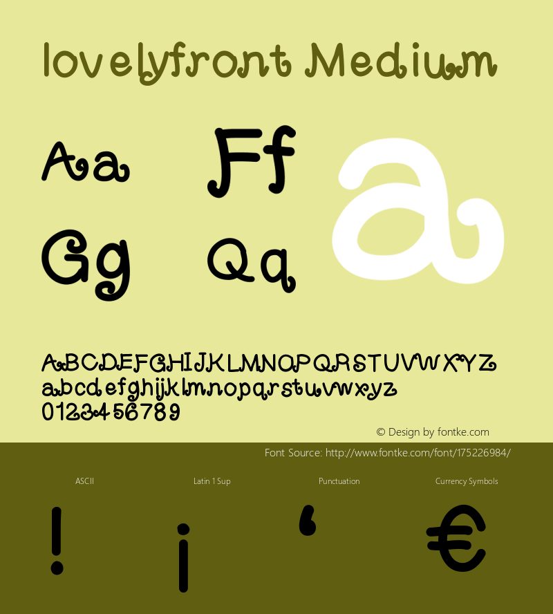 lovelyfront Version 001.000图片样张