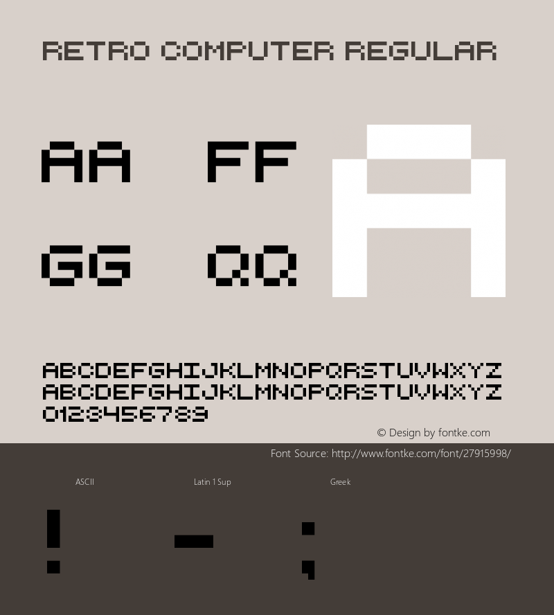 Retro Computer Version 1.00 December 11, 2018, initial release图片样张