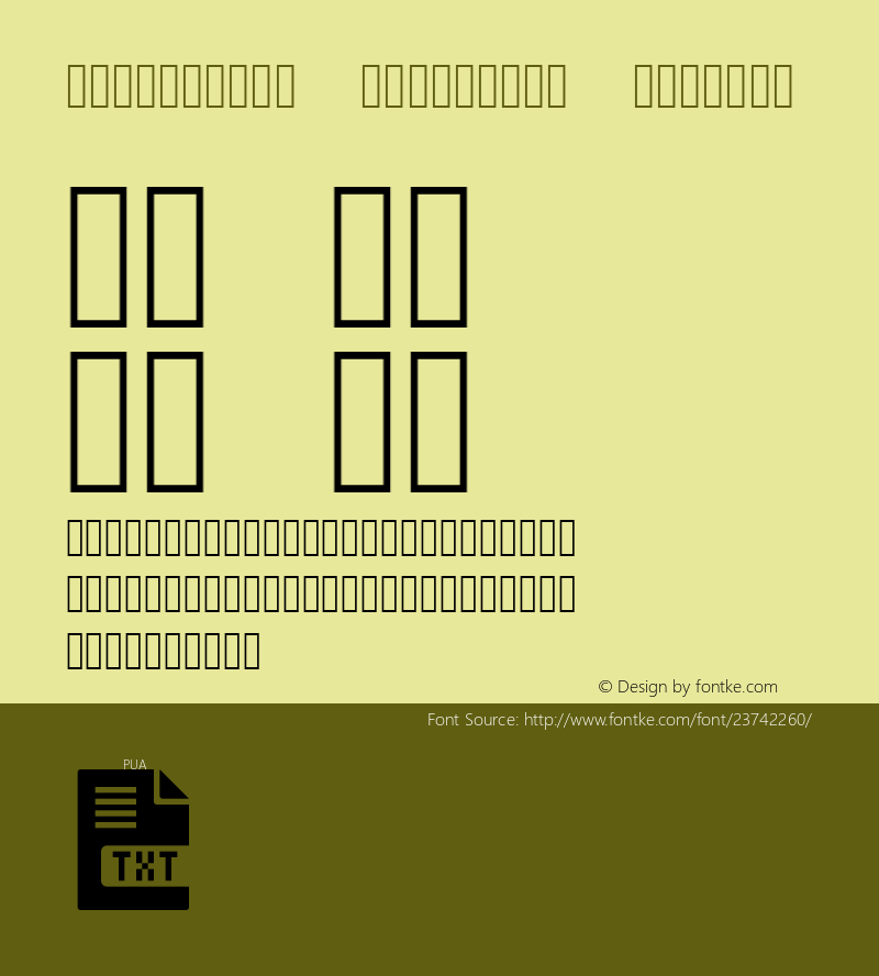 GLYPHICONS Filetypes Regular Version 1.092;PS 001.092;hotconv 1.0.88;makeotf.lib2.5.64775图片样张