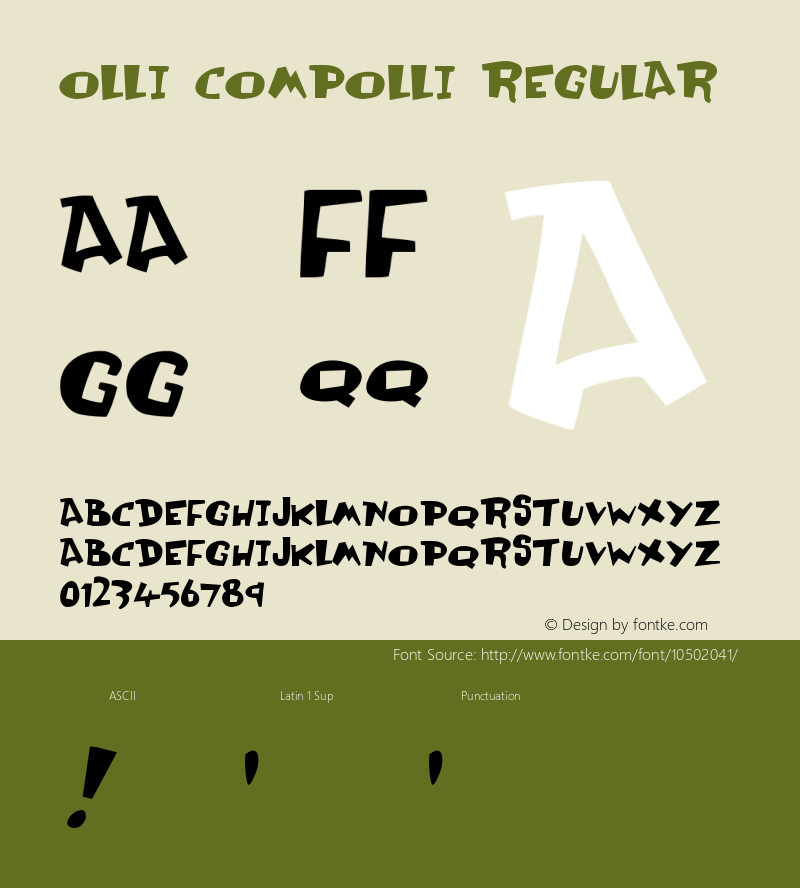 Olli Compolli Regular The Joison Remix图片样张