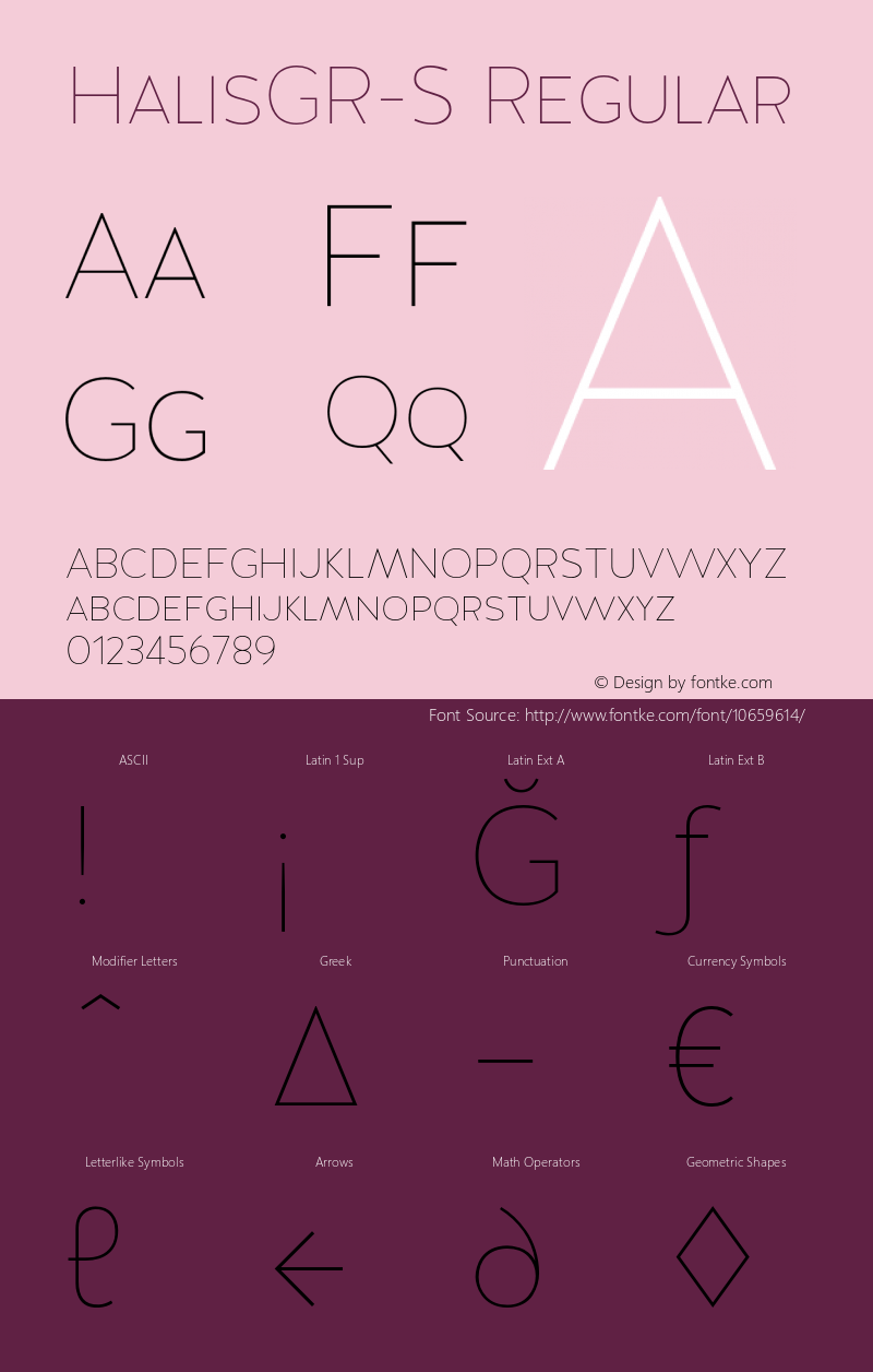 HalisGR-S Regular Version 1.1 2012 initial release;com.myfonts.easy.ahmet-altun.halis-gr.sthin.wfkit2.version.3VUx图片样张