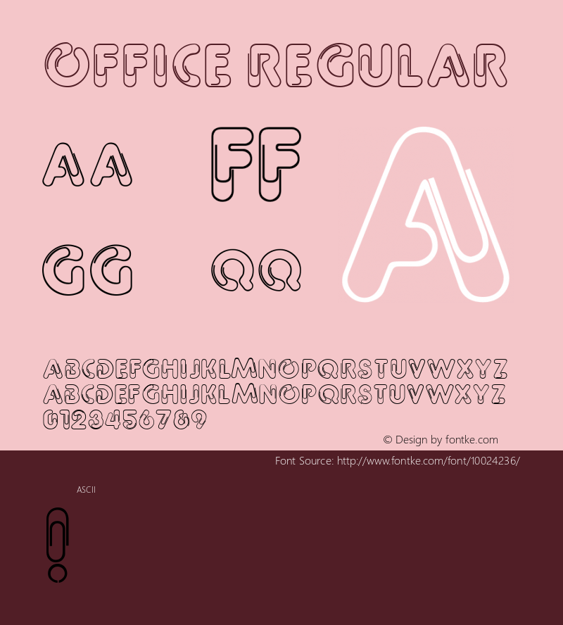 Office Regular 001.003图片样张