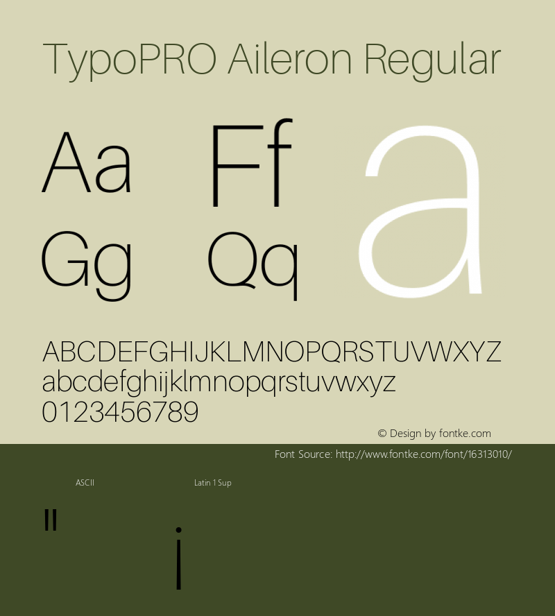 TypoPRO Aileron Regular Version 1.102;PS 001.102;hotconv 1.0.70;makeotf.lib2.5.58329图片样张