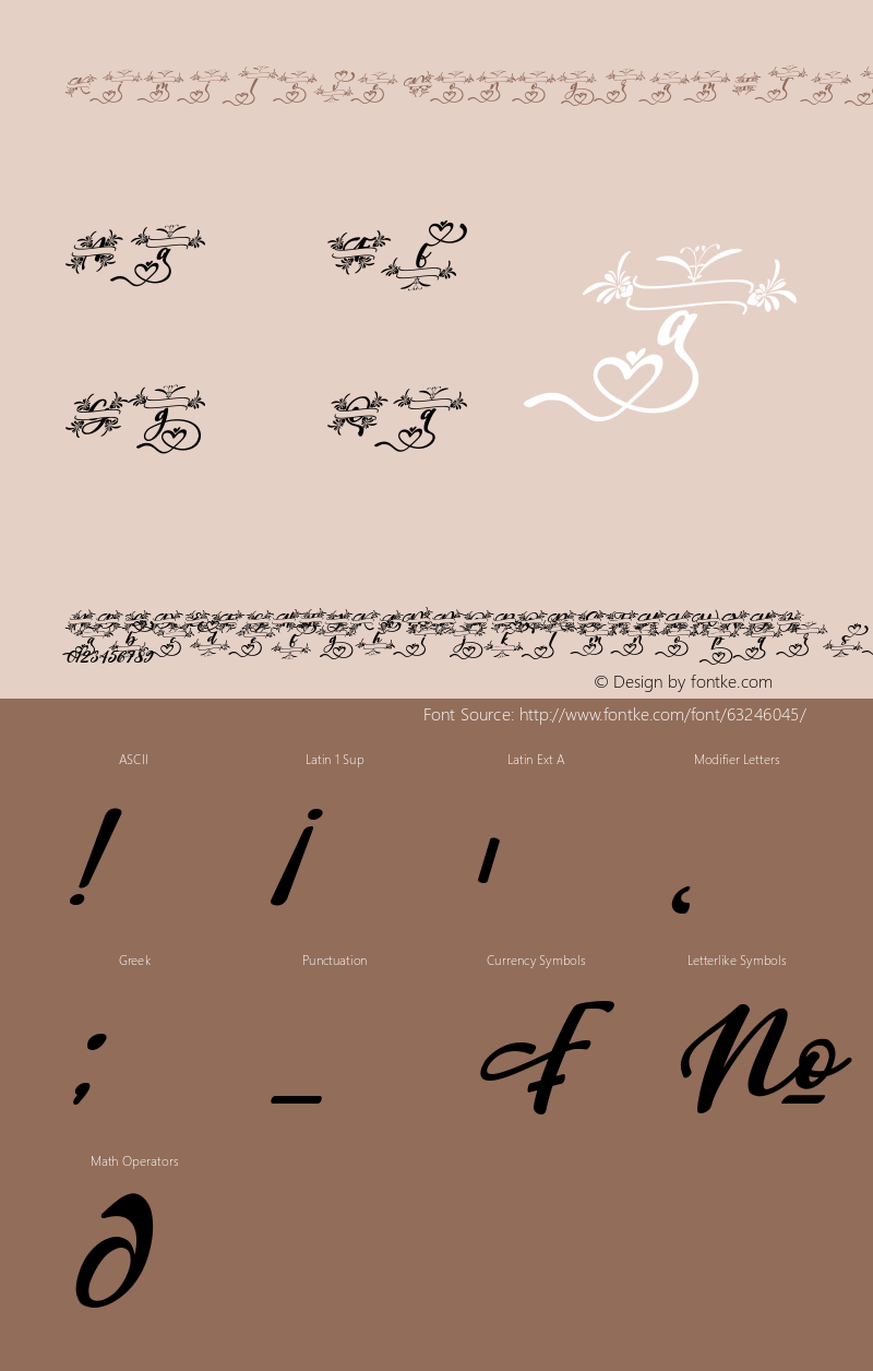 Kimilove Monogram Italic Version 1.00;May 15, 2020;FontCreator 11.5.0.2430 64-bit图片样张