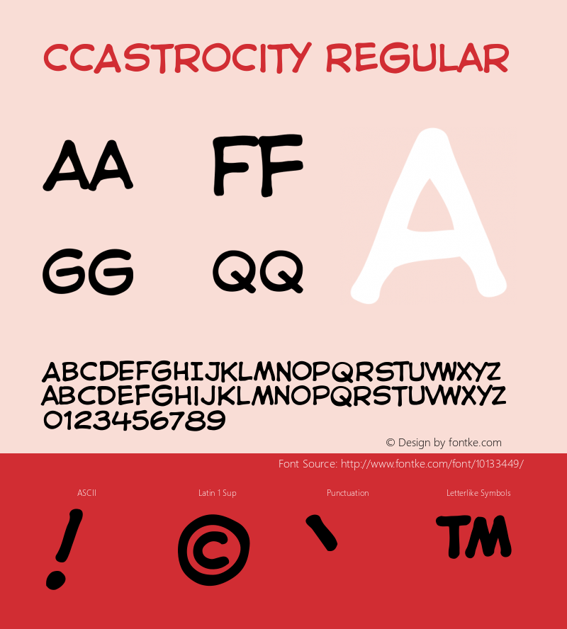 CCAstroCity Regular 001.000图片样张