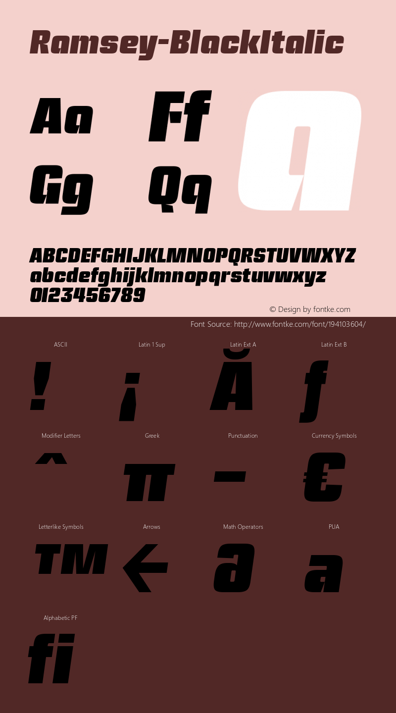 ☞Ramsey-BlackItalic Version 1.001;com.myfonts.easy.associated-typographics.ramsey.black-italic.wfkit2.version.3UvG图片样张