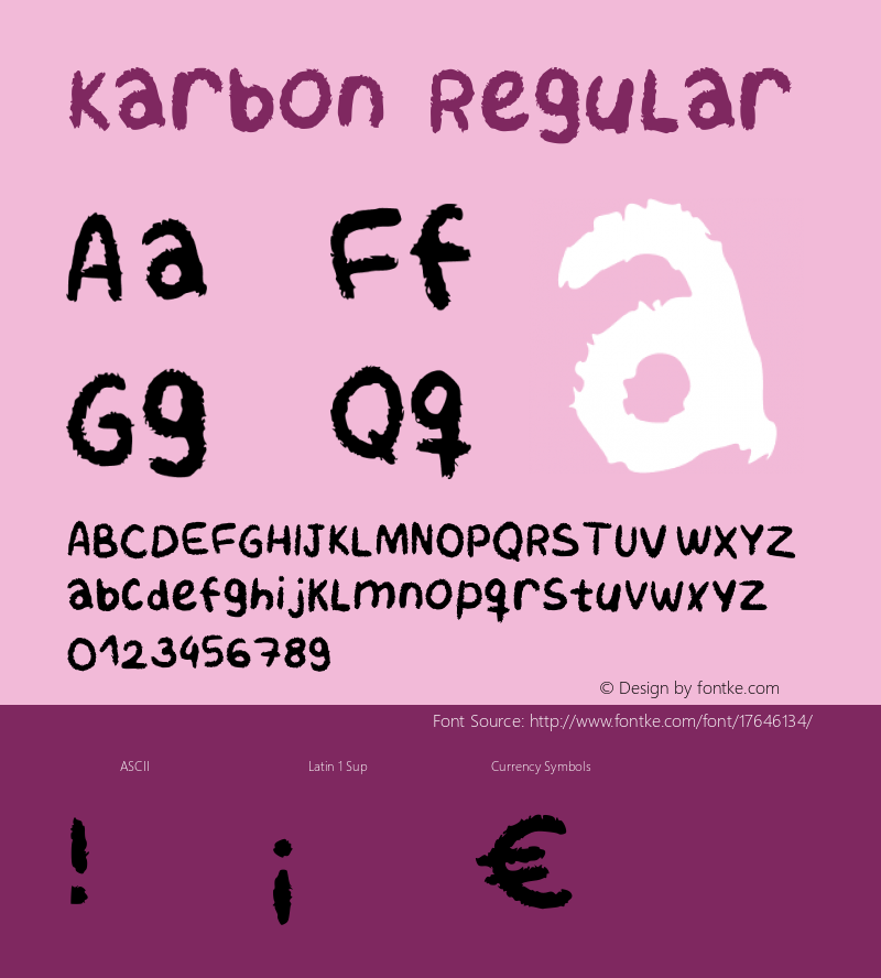 Karbon Regular Version 2图片样张