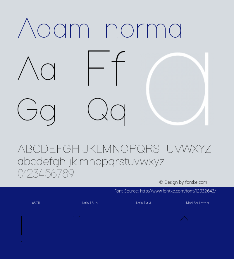 Adam normal Version 1图片样张